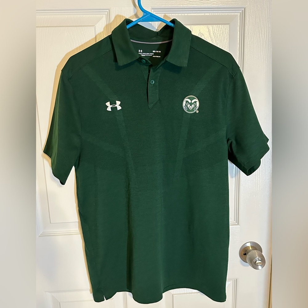 Men’s Under Armour Colorado State University heat gear Polo